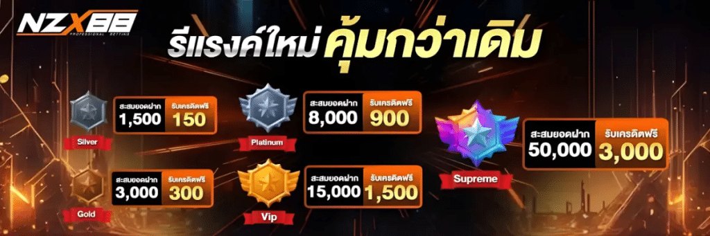 แรงค์ใหม่คุ้มกว่าเดิม